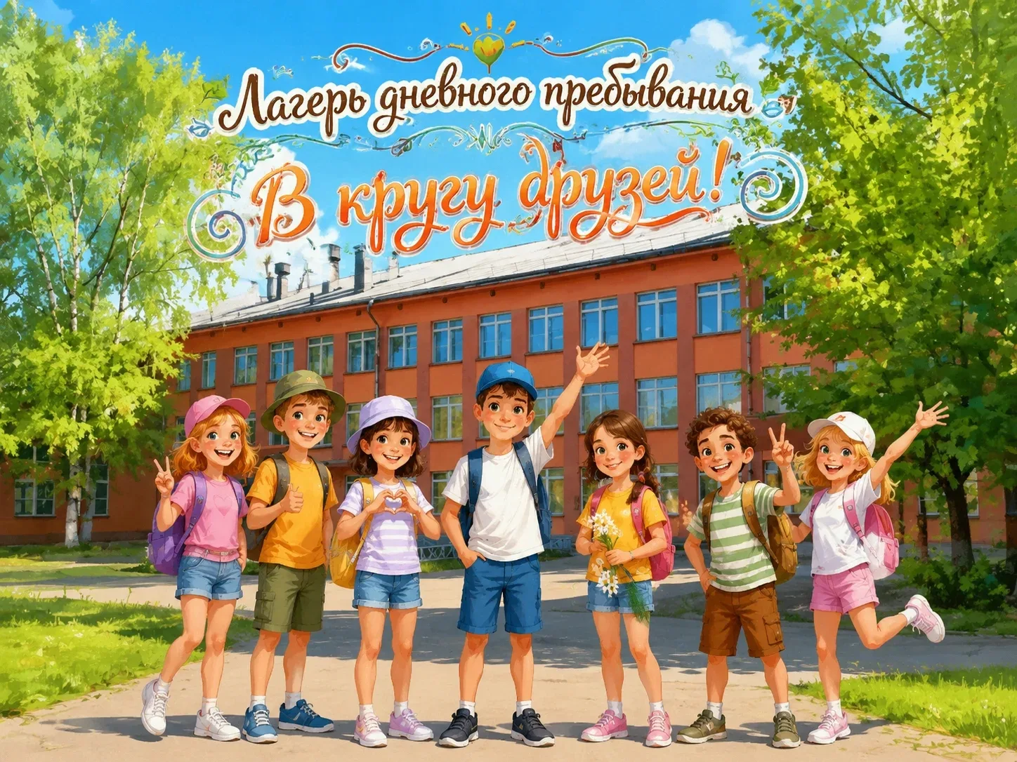 1 июня 2026 года! Ура! Лето начинается с "В кругу друзей!" ☀

Друзья, с радостью объявляем о грандио