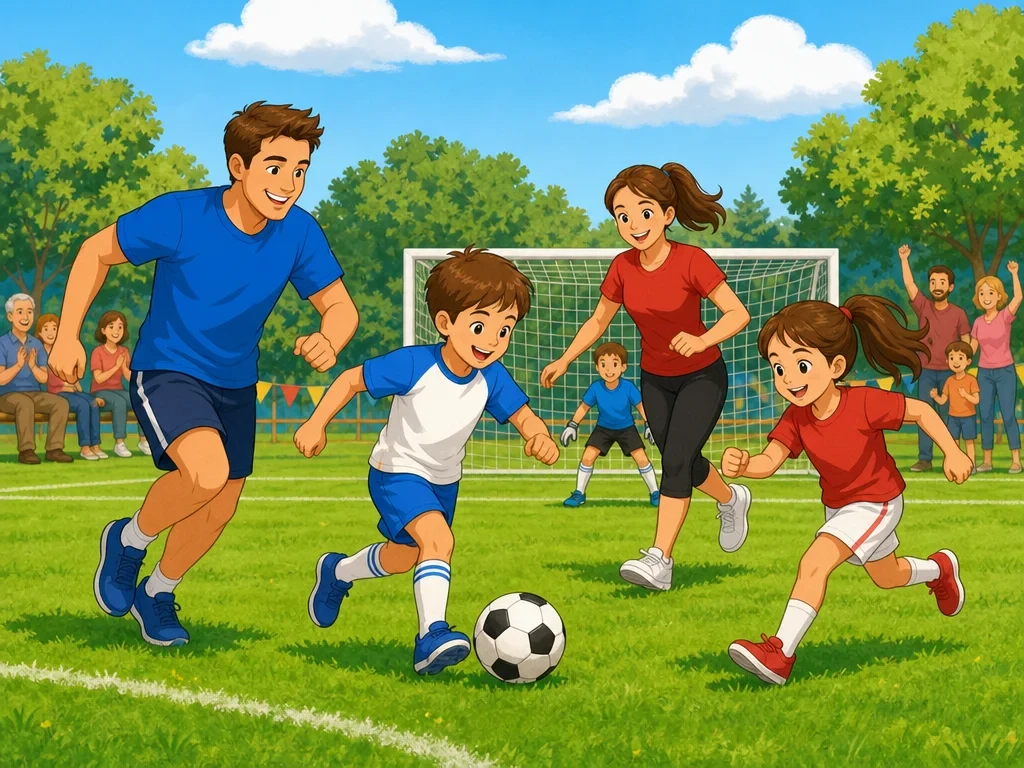 ⚽ «Вместе на поле: футбольный турнир для взрослых и детей» ⚽