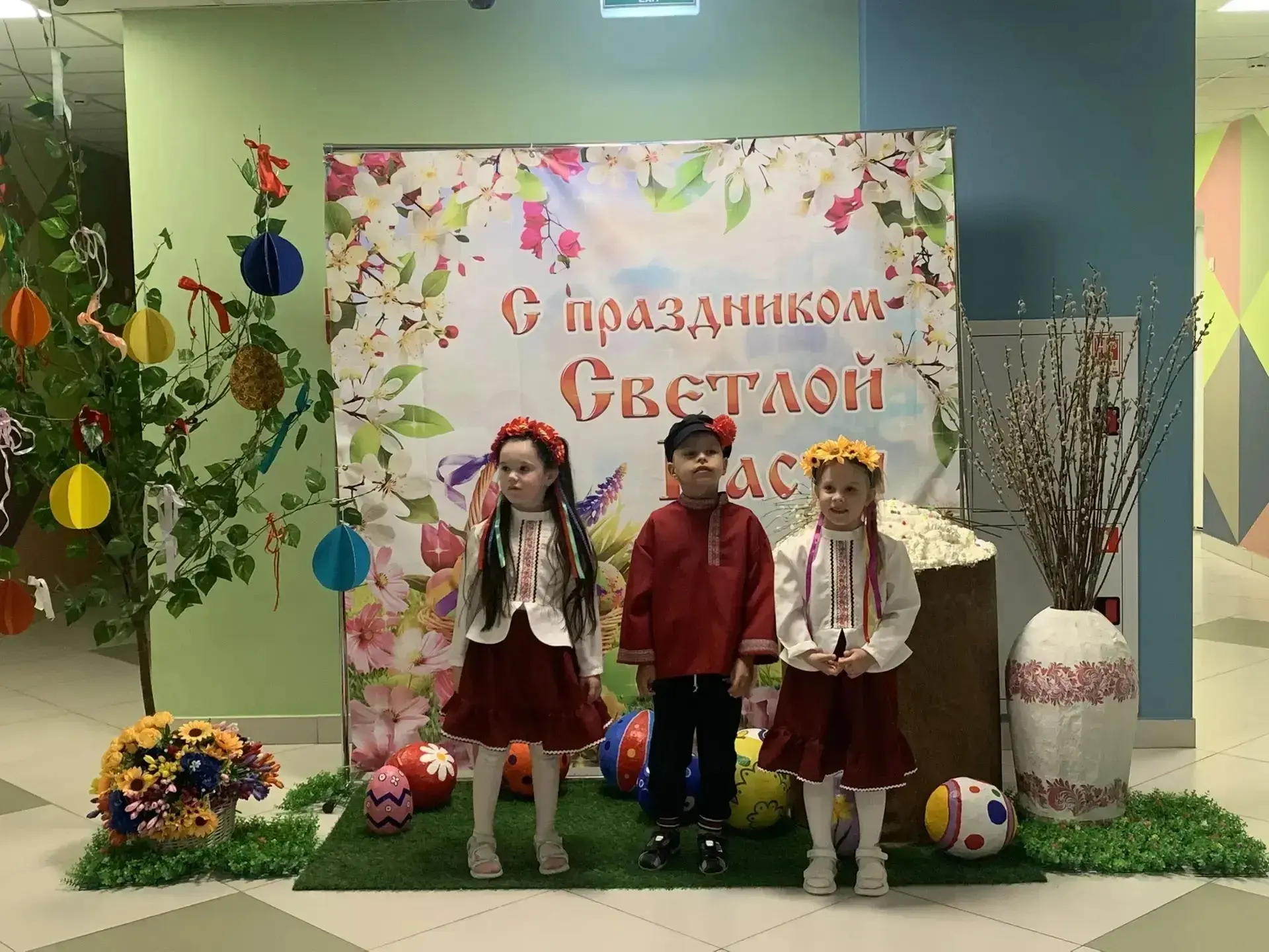 7 апреля, в день празднования Благовещения Пресвятой Богородицы, в детском саду 2 прошла Пасхальная 