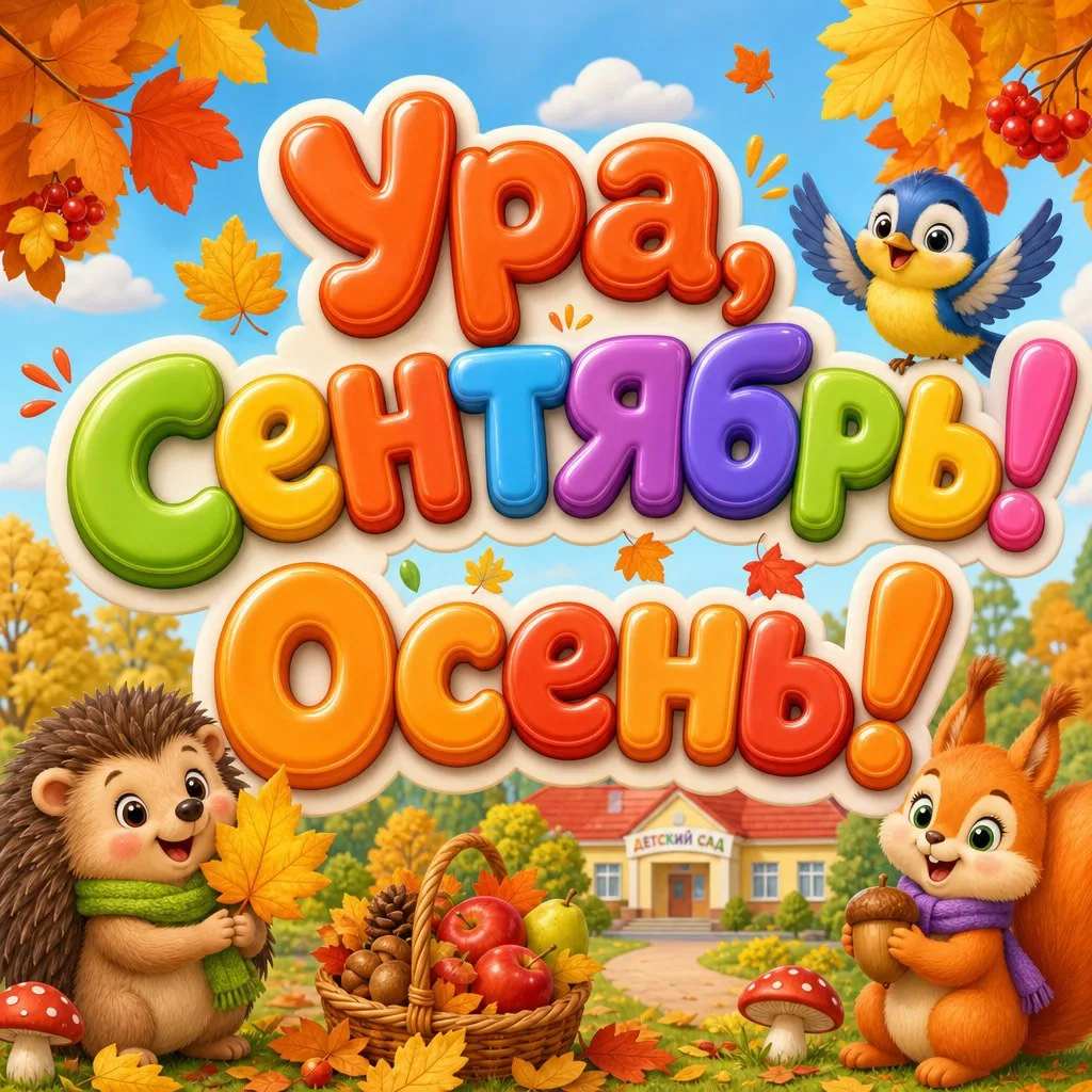 🍁 Ура, сентябрь! Встречаем яркую осень вместе!
