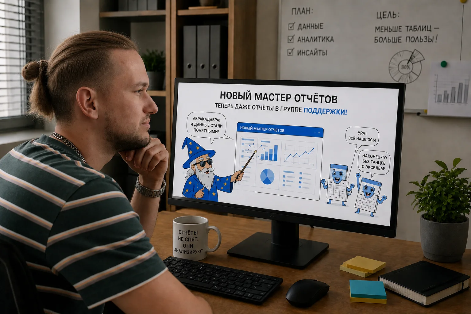 Как вам новый Мастер отчетов?