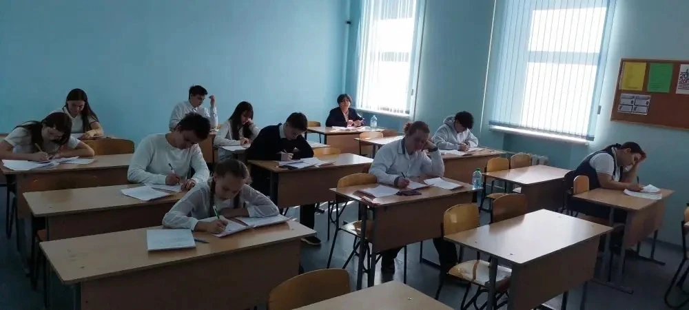Обучающиеся 7-9классов  школы приняли участие в районной  олимпиаде в рамках проекта "Математическая
