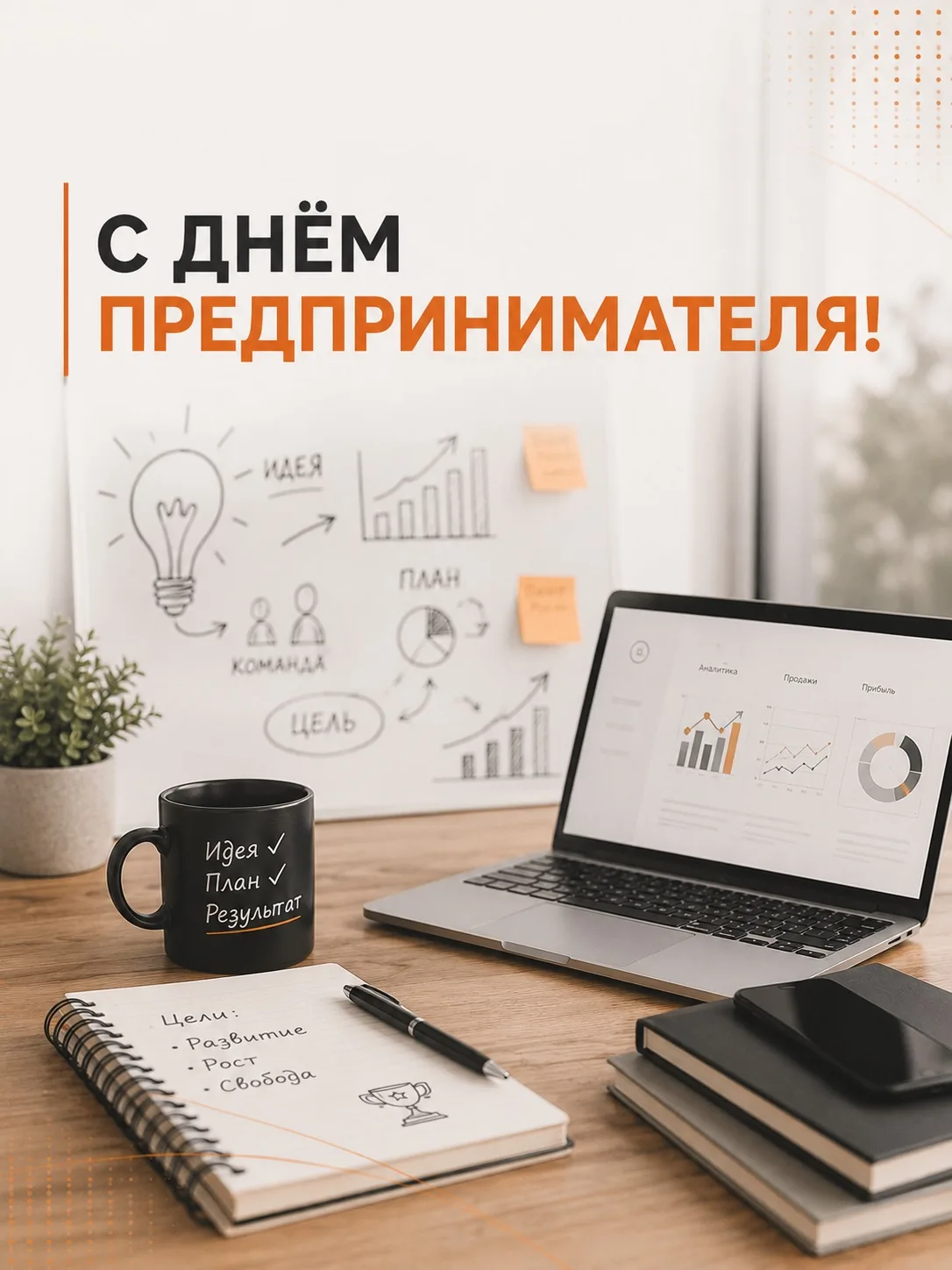 С Днём предпринимателя! 🎉🤝