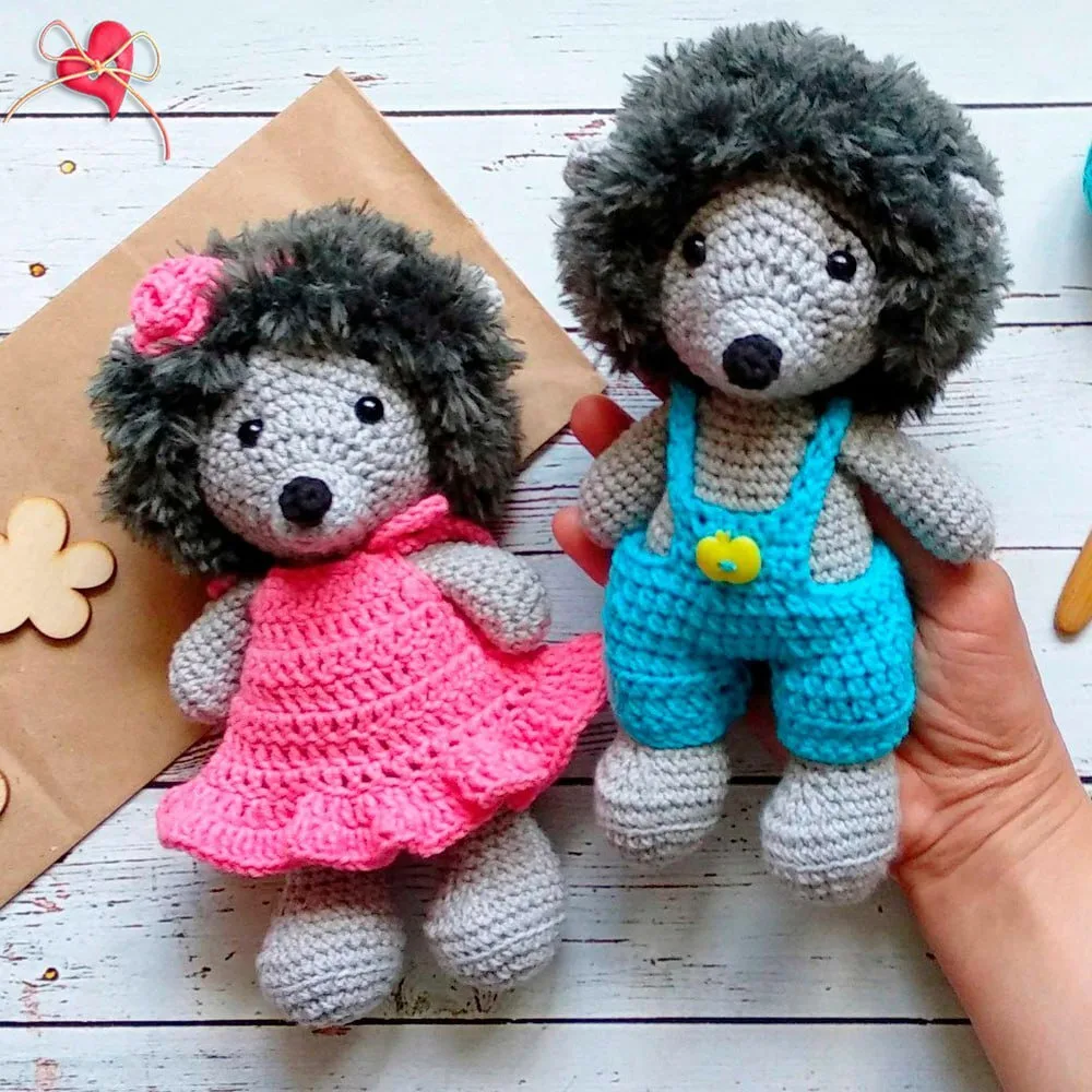 Изображение 1 к публикации «Вязаные игрушки🧸»
