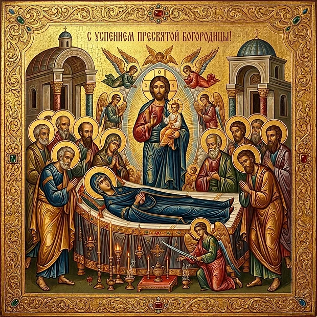 🙏Сегодня, 28 августа, православные верующие отмечают Успение        Пресвятой Владычиц...