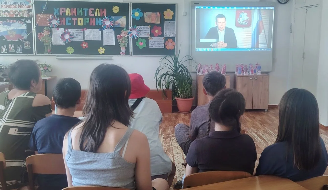 💥 В нашей школе прошёл просмотр тематического мультфильма «Опасное погружение». 
🔊 Мероприятие сос