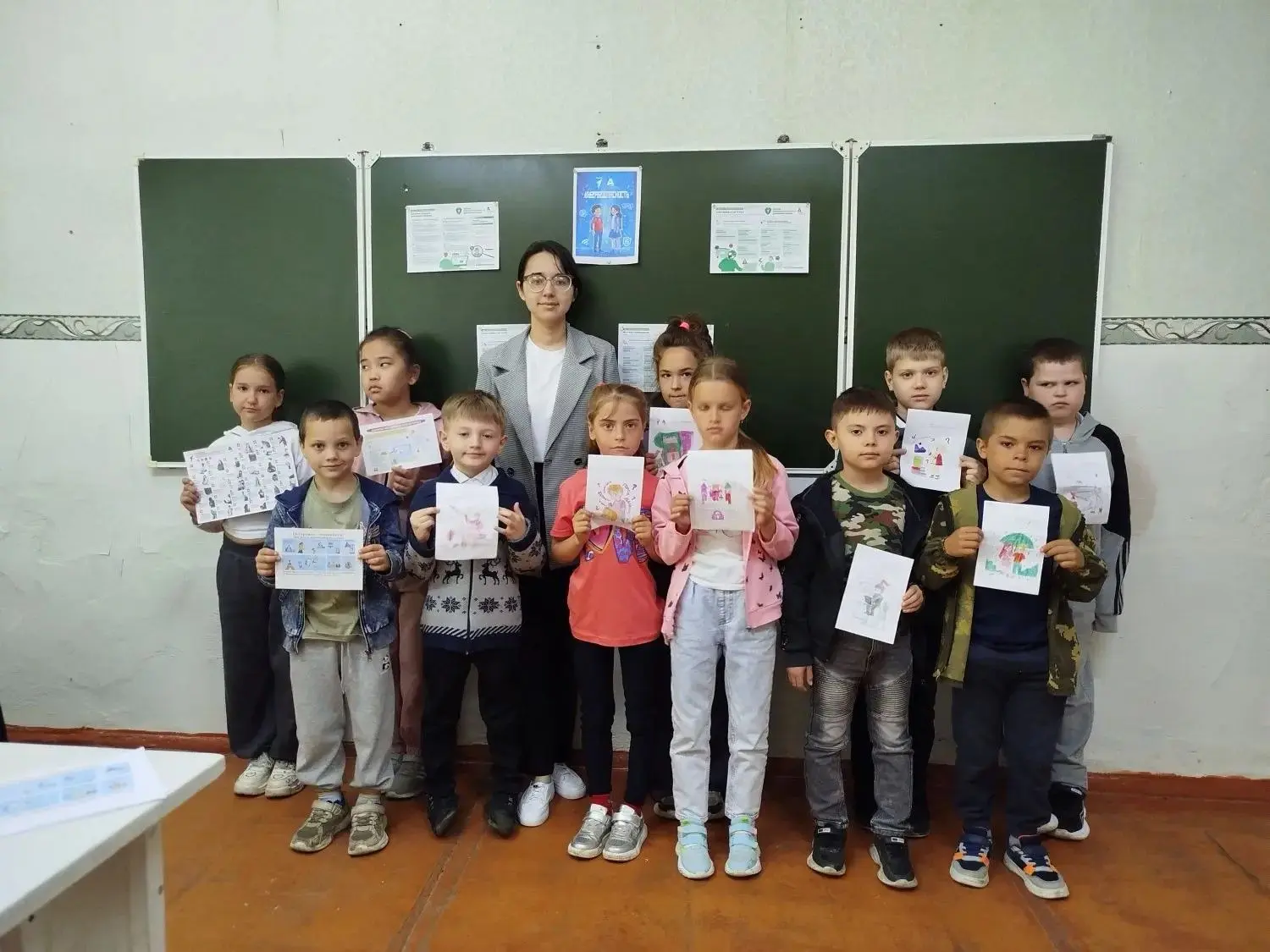 Не просто говорили, а делали сами 🖍️📢