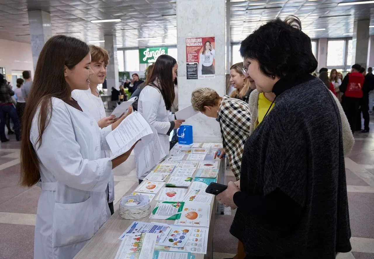 В ЮУГМУ прошла Неделя здорового образа жизни ❤️