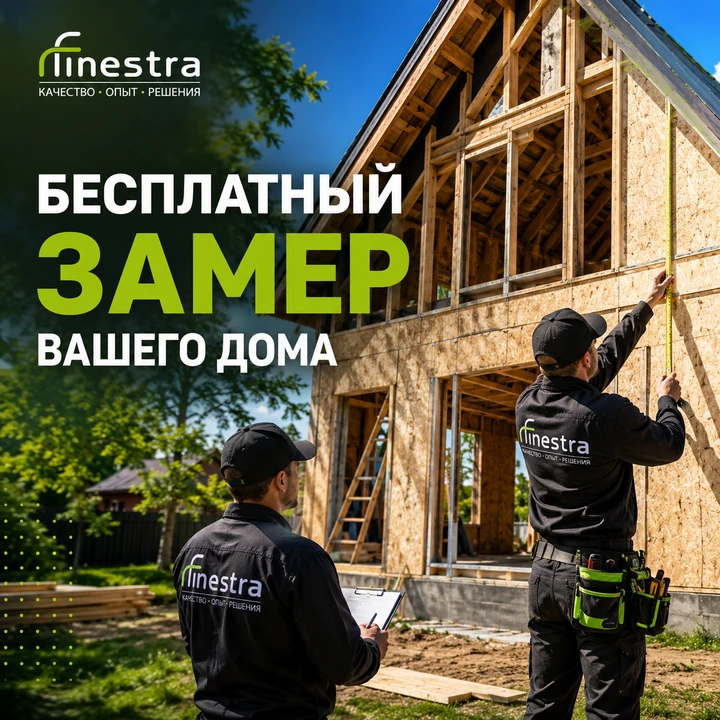 🏡 БЕСПЛАТНЫЙ ЗАМЕР ДОМА + ПРОФЕССИОНАЛЬНЫЙ РАСЧЕТ ФАСАДА И КРОВЛИ!