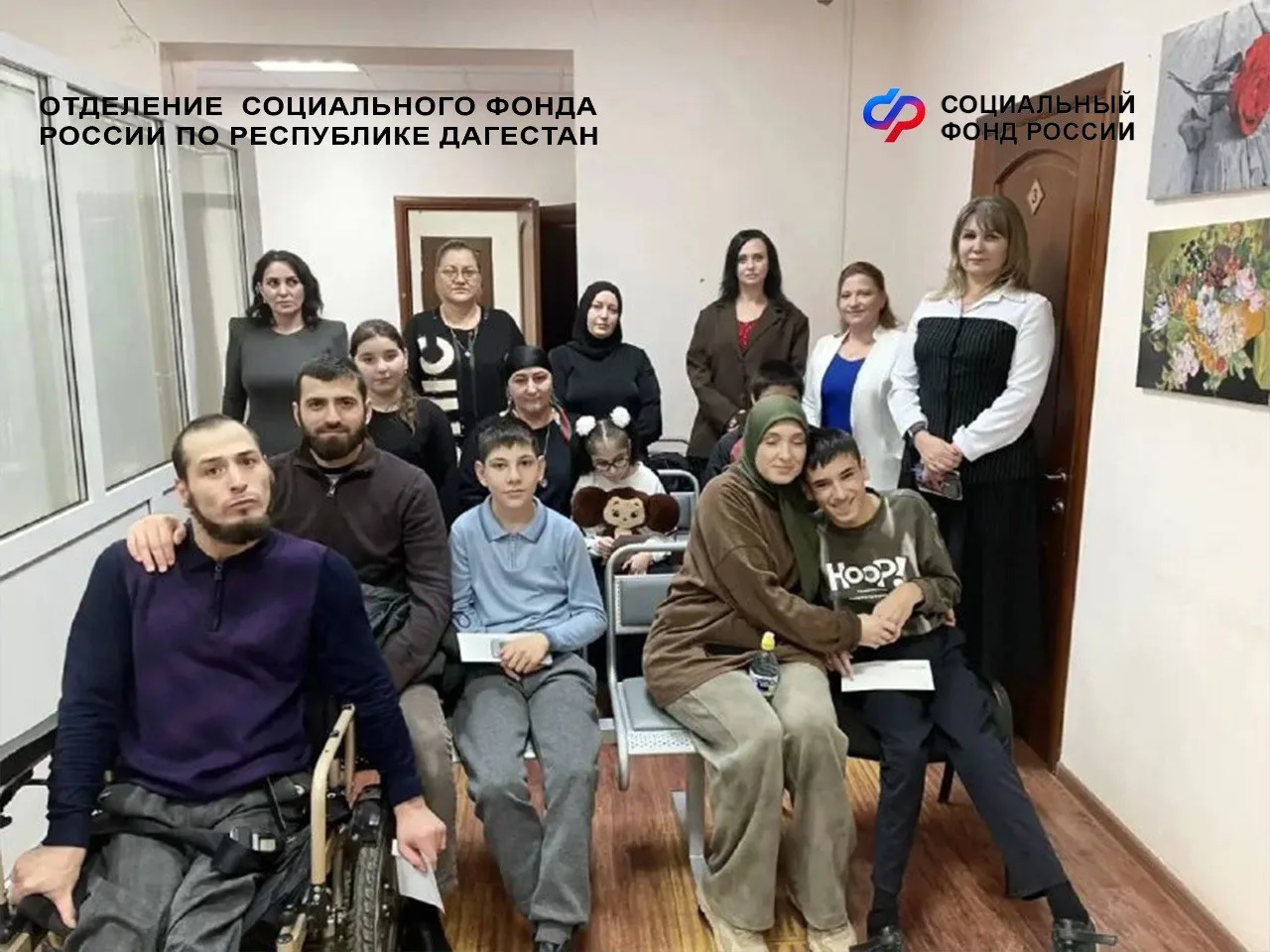 В декаду дня инвалидов в Центре общения старшего поколения в Тарумовском районе прошёл праздник для 