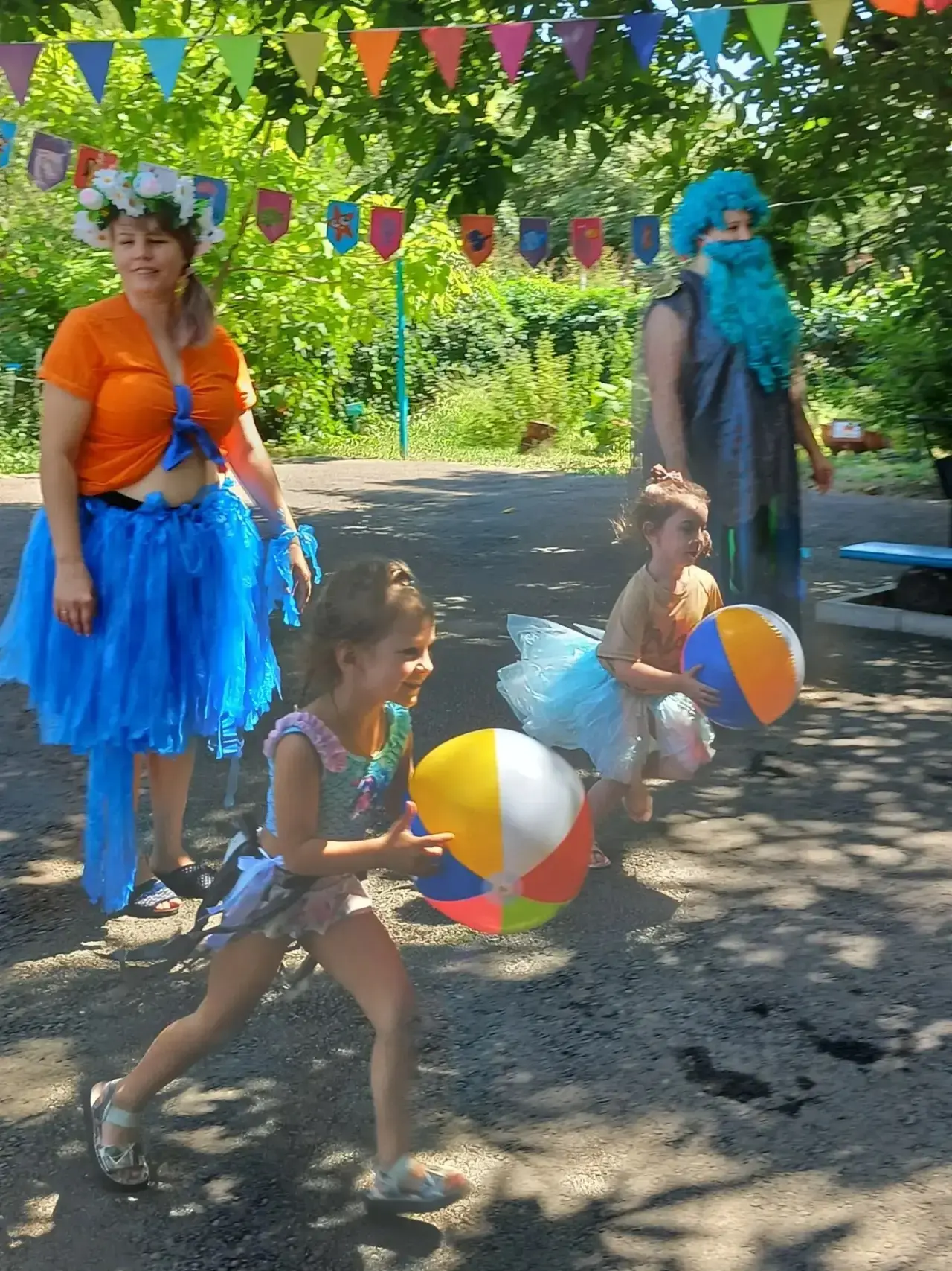 В подводном царстве,