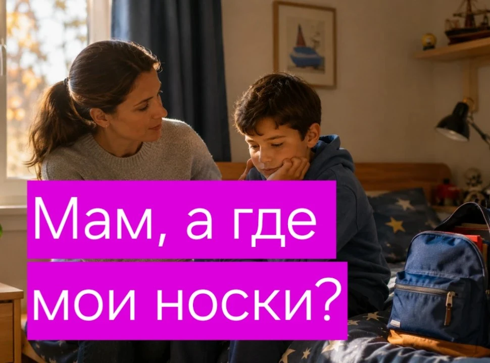 Сборы портфеля на вечер: как приучить ребенка?