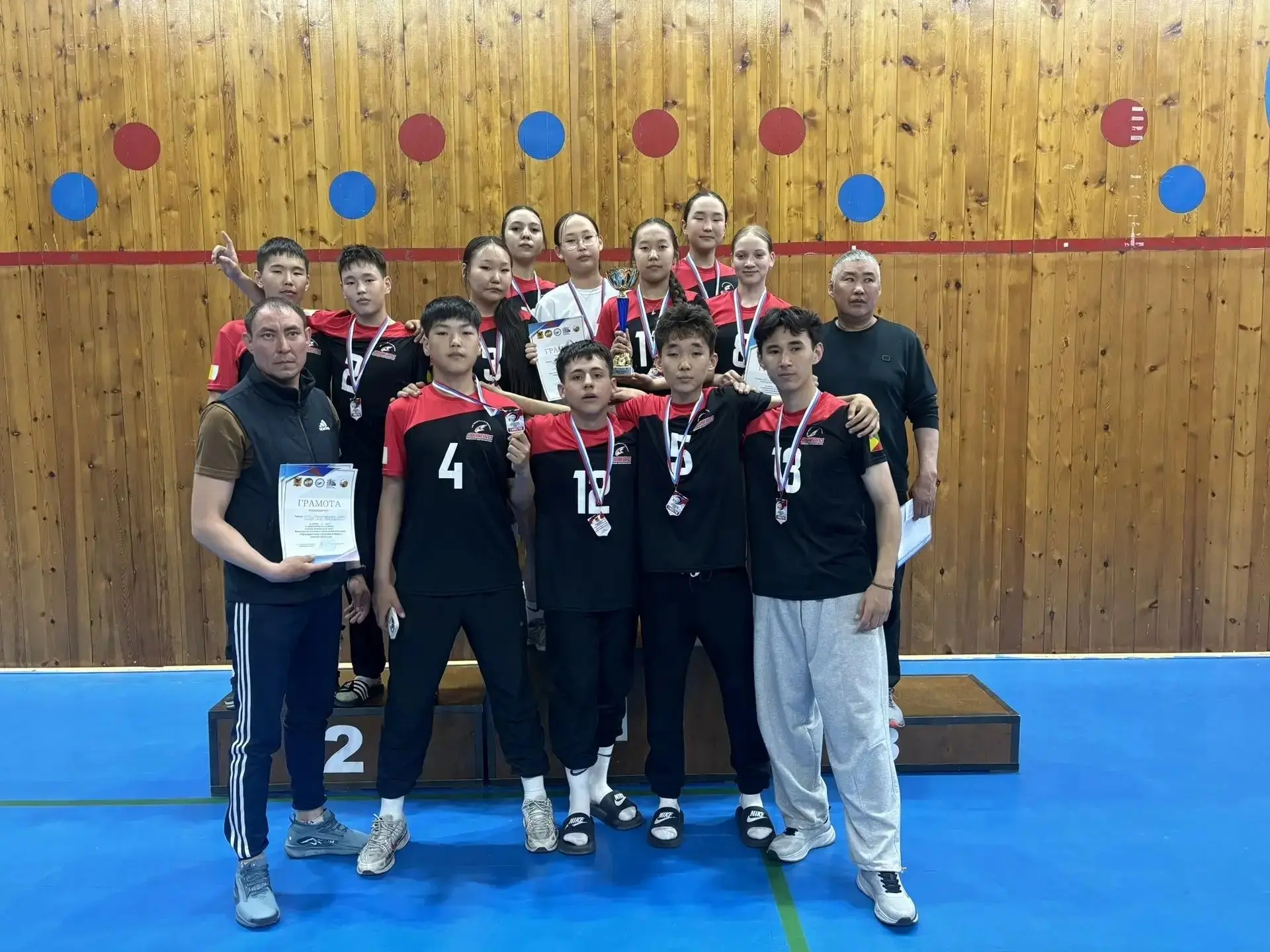 Школьная команда "Авангард" — лучшие в Забайкальском крае! 🏆