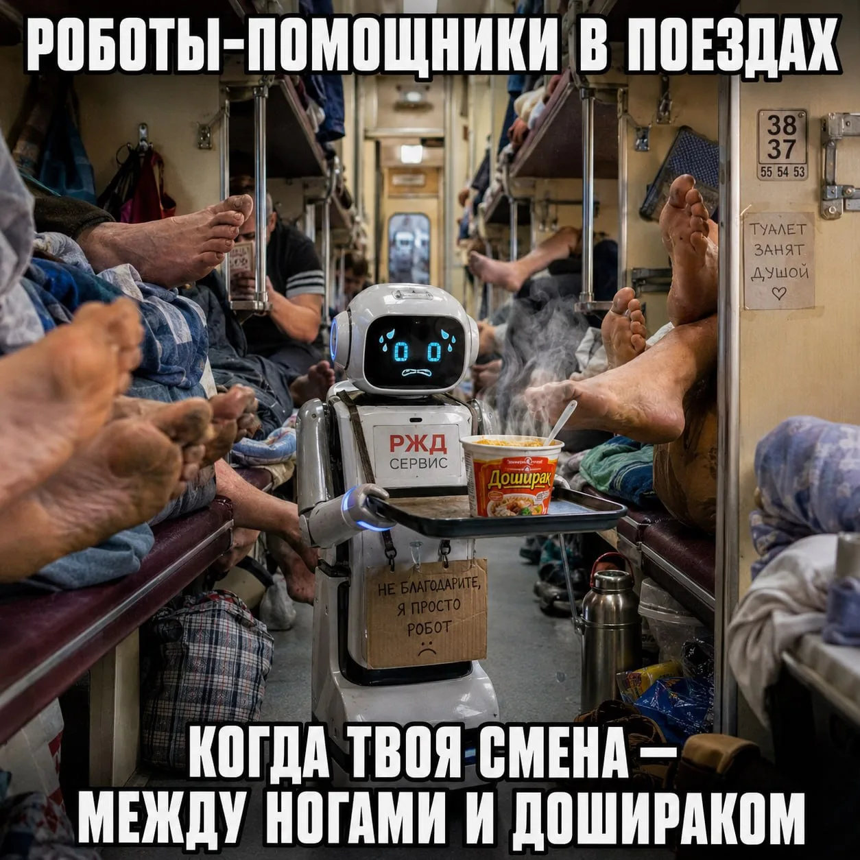 РЖД готовят роботов-помощников для поездов