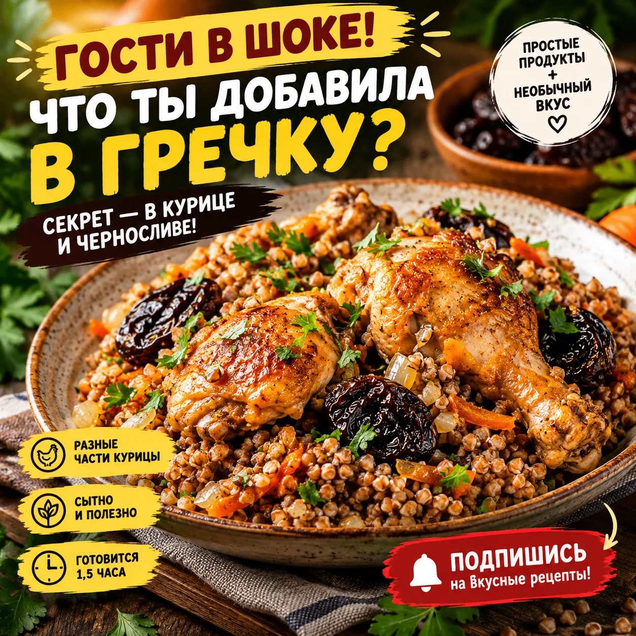 🔥 НЕОЖИДАННОЕ СОЧЕТАНИЕ, КОТОРОЕ МОЖЕТ СТАТЬ ВАШИМ НОВЫМ ЛЮБИМЫМ УЖИНОМ!