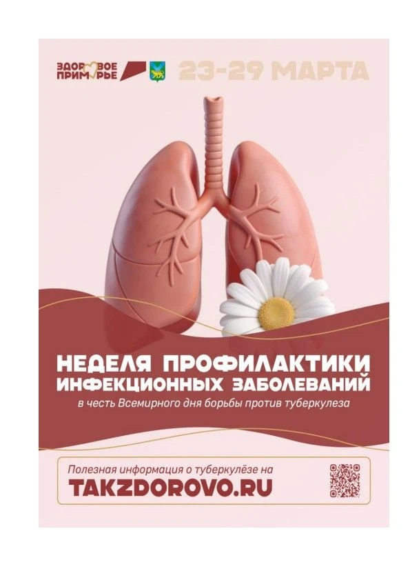 Всемирный день борьбы против туберкулеза, отмечаемый ежегодно 24 марта, в 2026 году про...