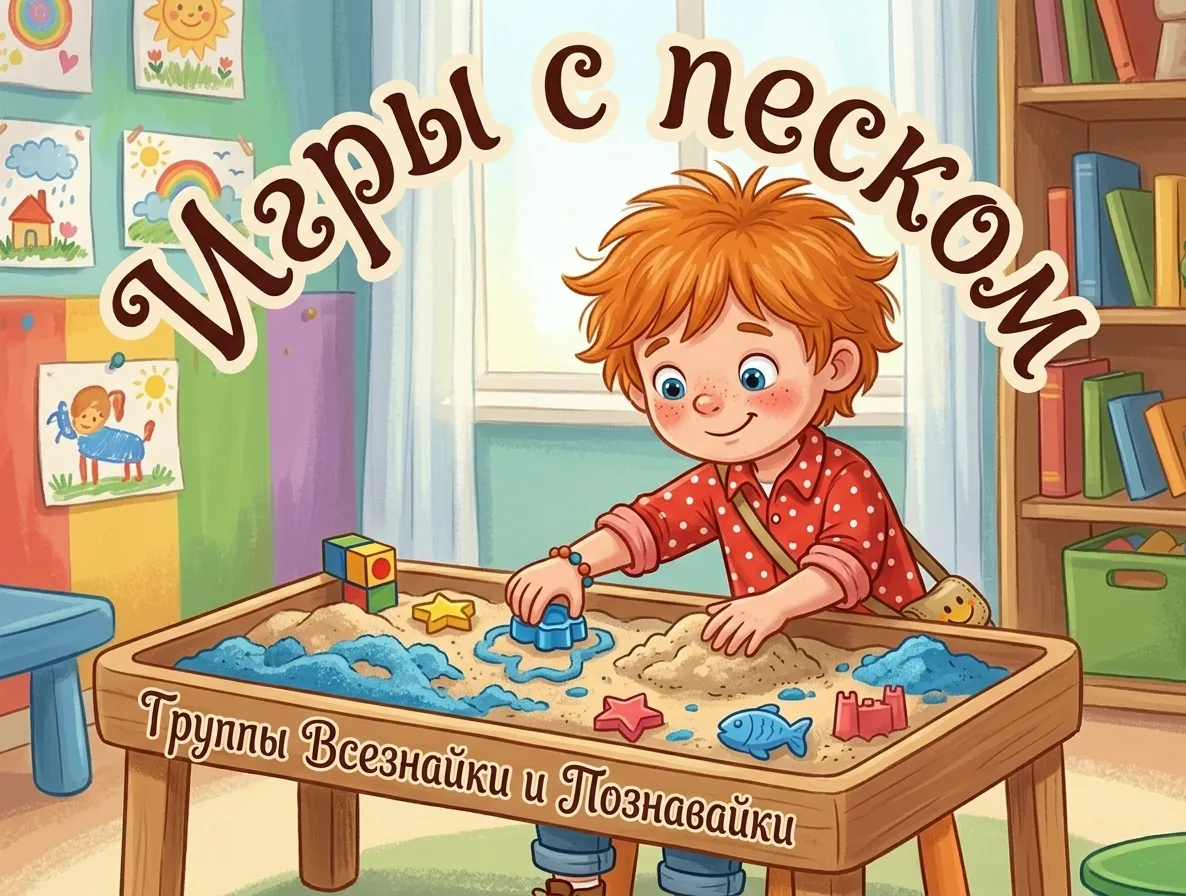 «Всезнайки»  и «Познавайки» снова в песочной стране! 🎉