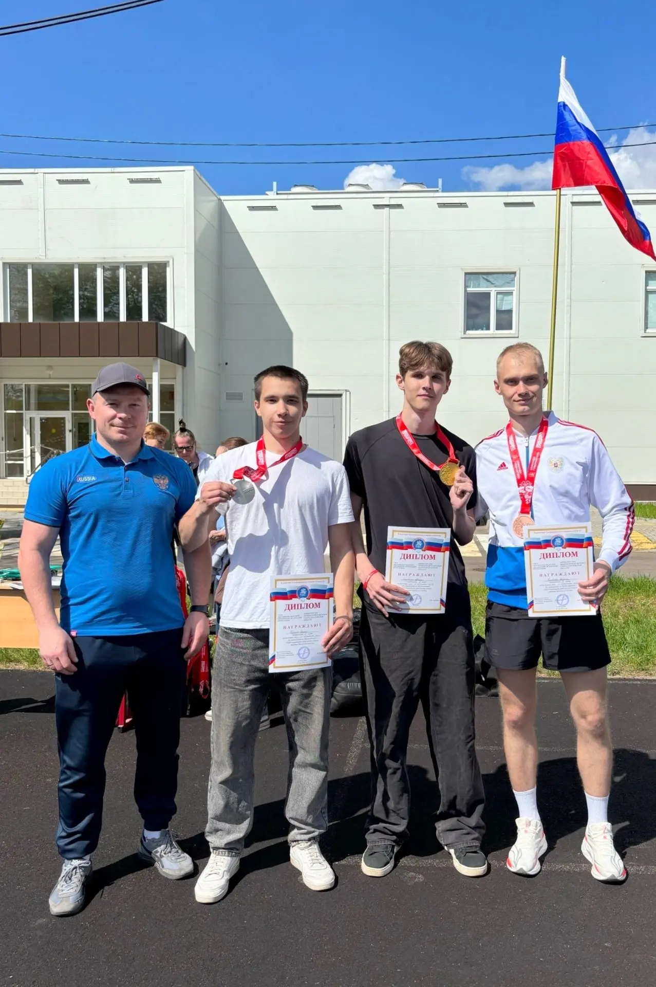 Ну что, допрыгались? Первое место! 🏅  Наш универ победил на областной Спартакиаде по легкой атлетике