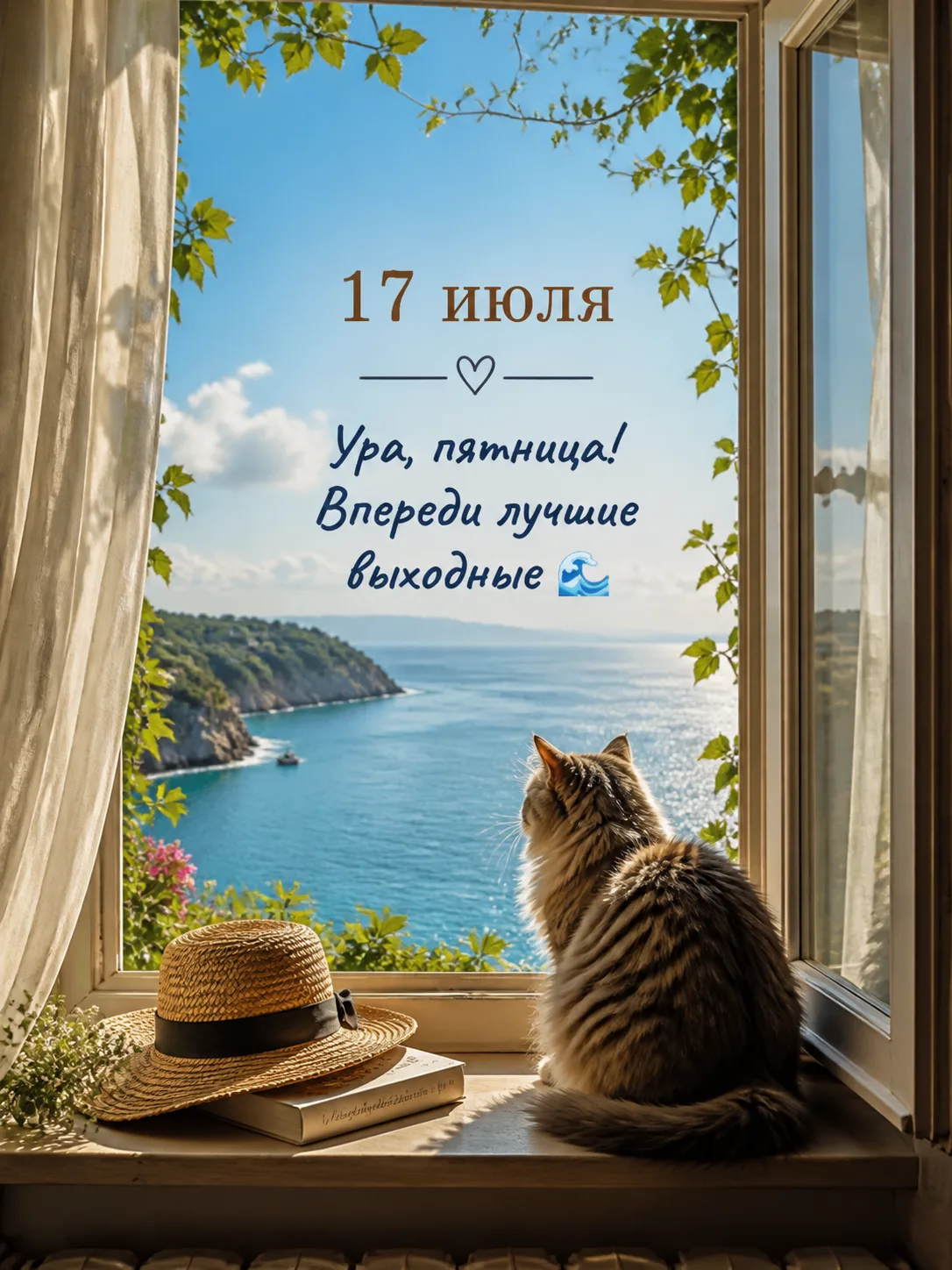 Наконец-то пятница! Желаю быстро завершить все дела и погрузиться в атмосферу отдыха. П...