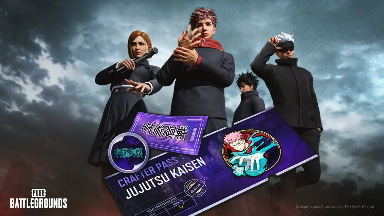 В PUBG выйдет коллаба с «Магической битвой» — старт уже 10 сентября.
