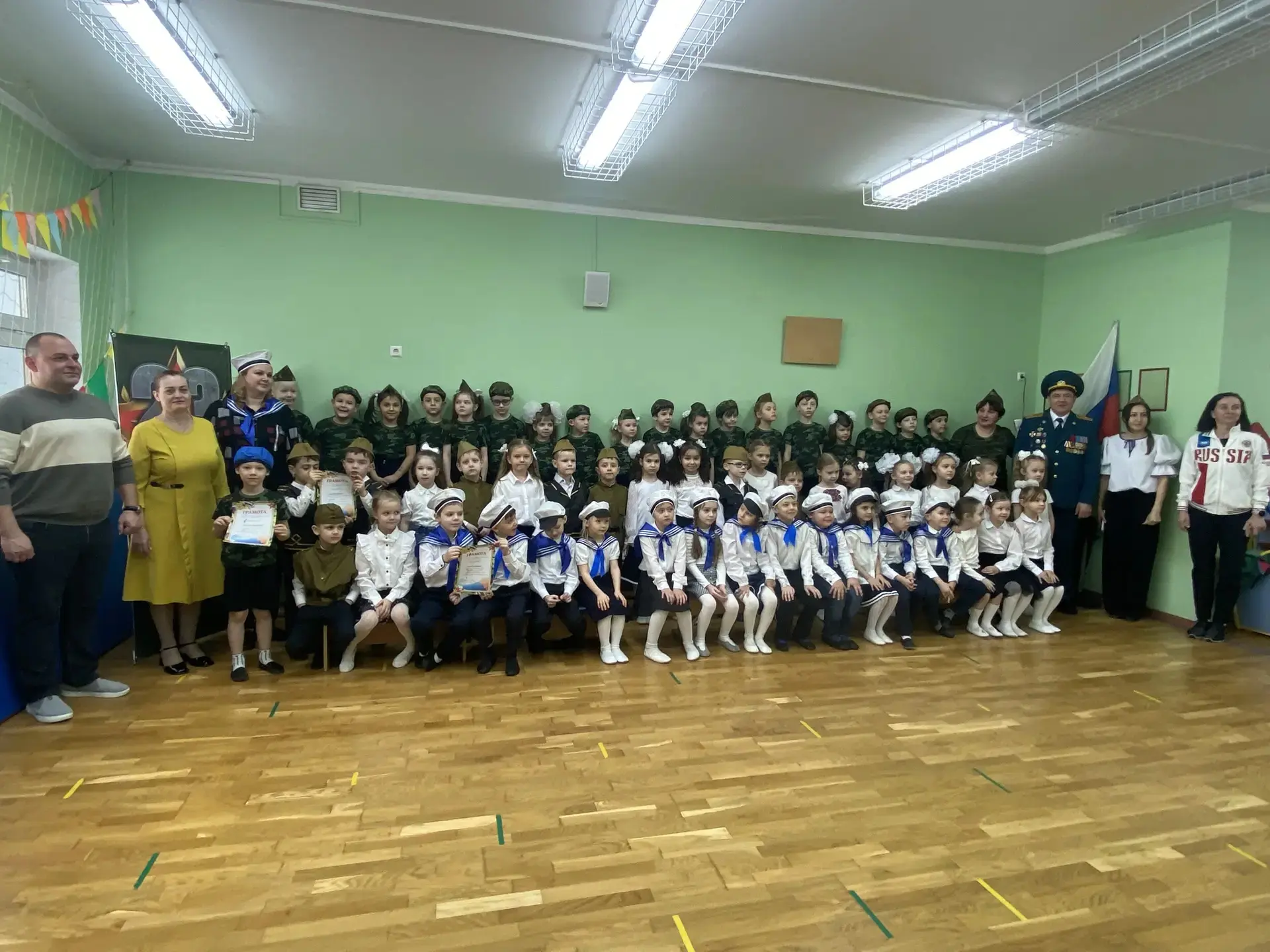 🫡 В дошкольном отделении «Улыбка» Видновской гимназии состоялось грандиозное событие – торжественный