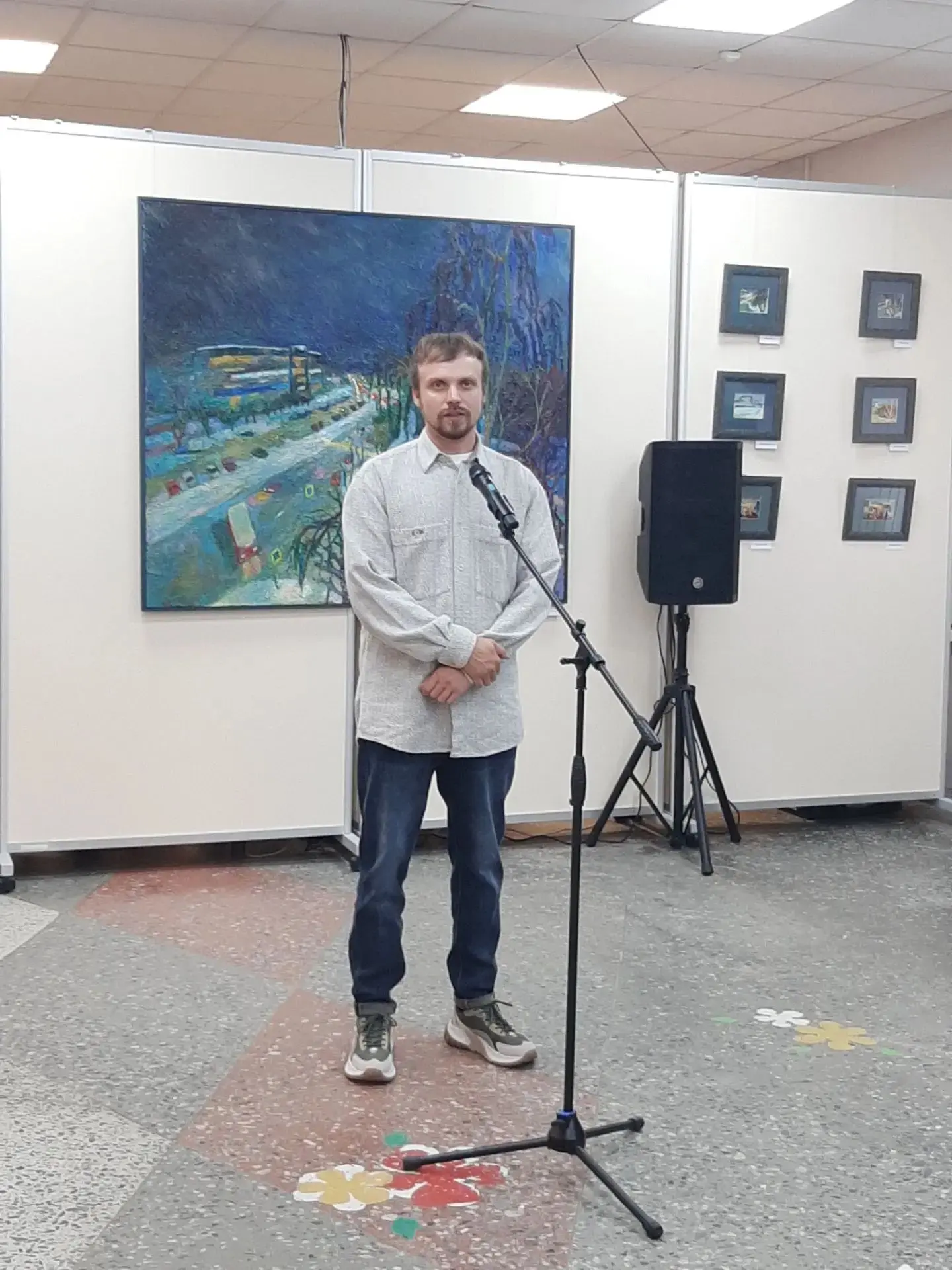 🖼В Кольчугине открылась персональная выставка художника Александра Звягинцева