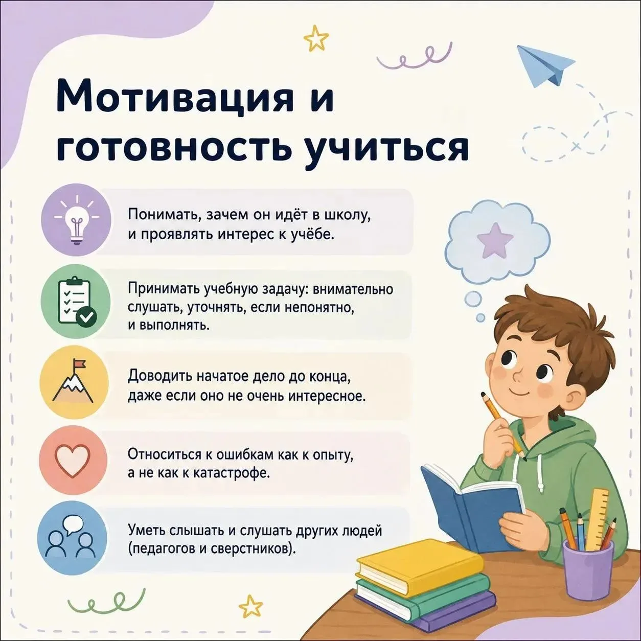 У кого в семье есть будущие первоклассники?

☝️Этот пост – для вас!

Посоветовались со специалистами