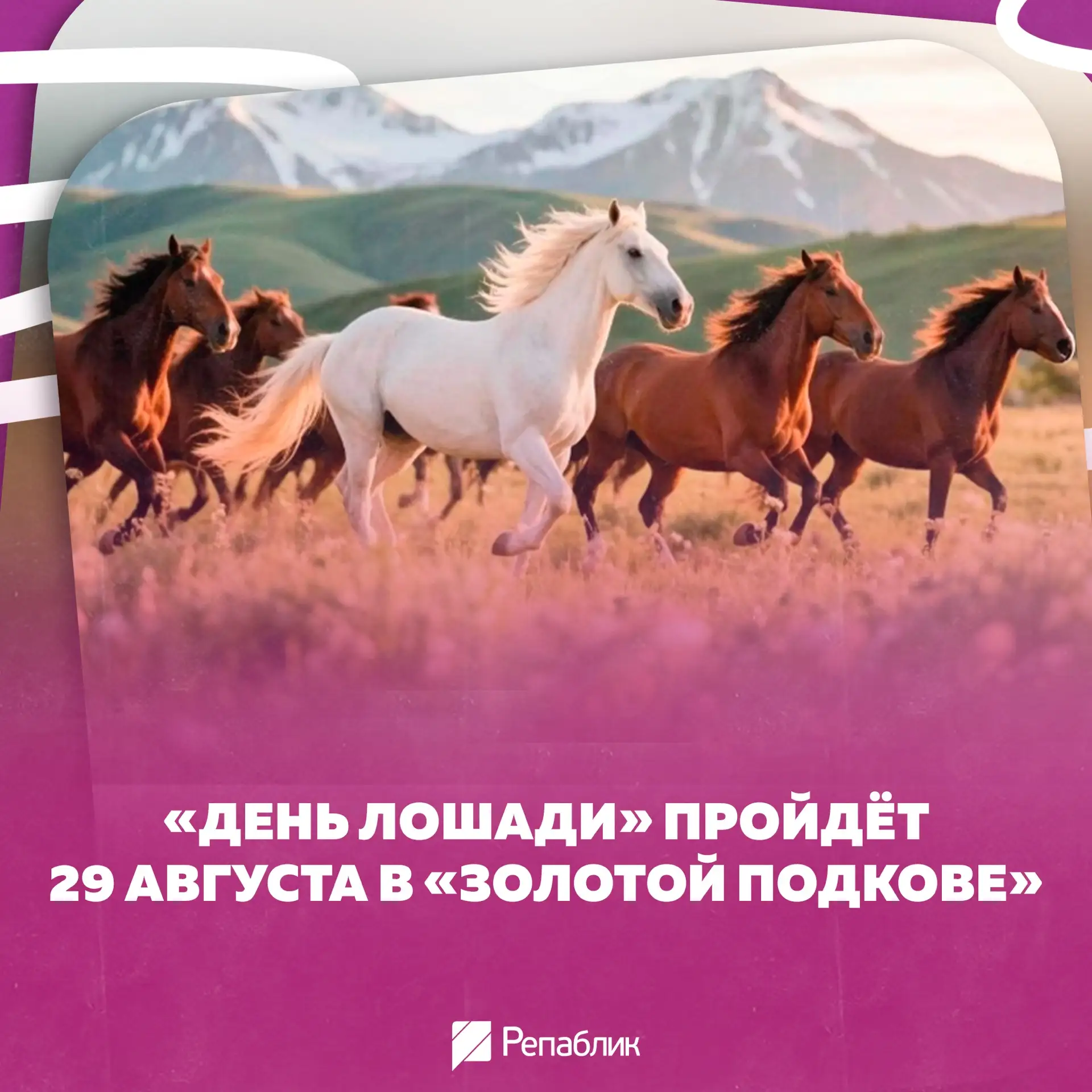 Мы тут нашли вам необычное мероприятие на последние выходные этого лета 😉