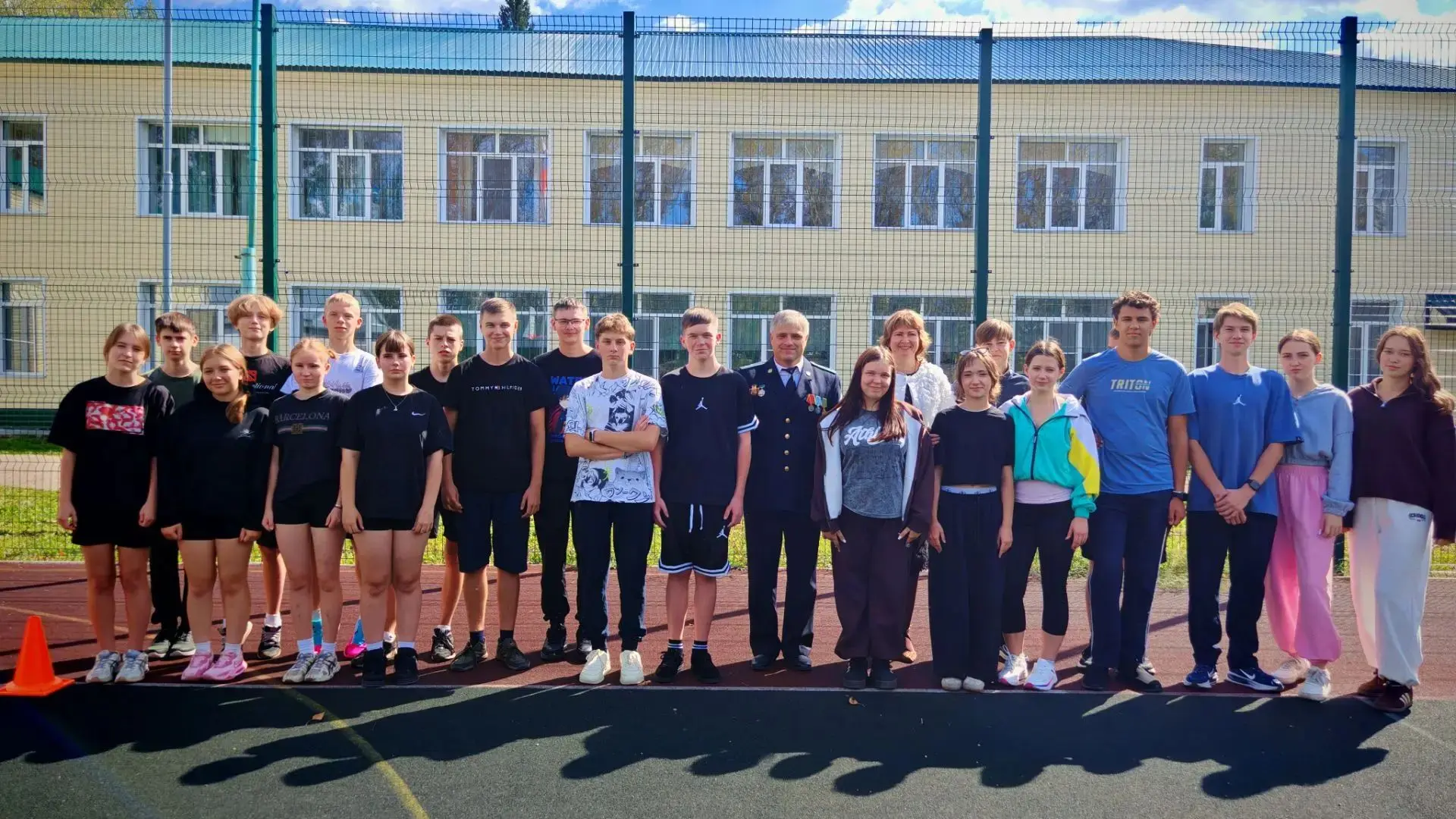 Спорт, единство и память: старшеклассники почтили жертв Беслана 🕯️🏅