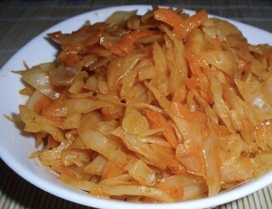 🥬 Вкусная тушёная капуста