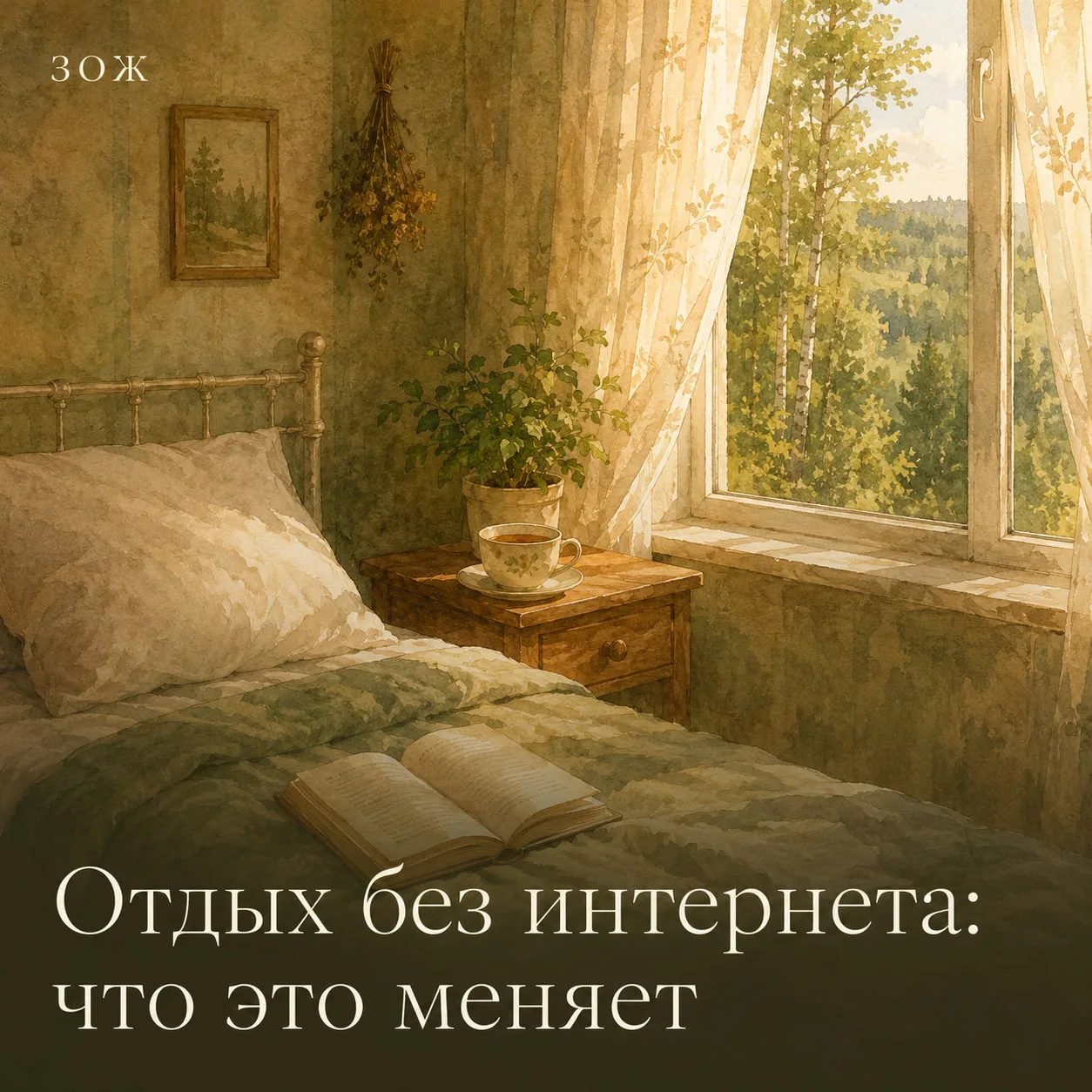 📵 Отдых без интернета: что это меняет