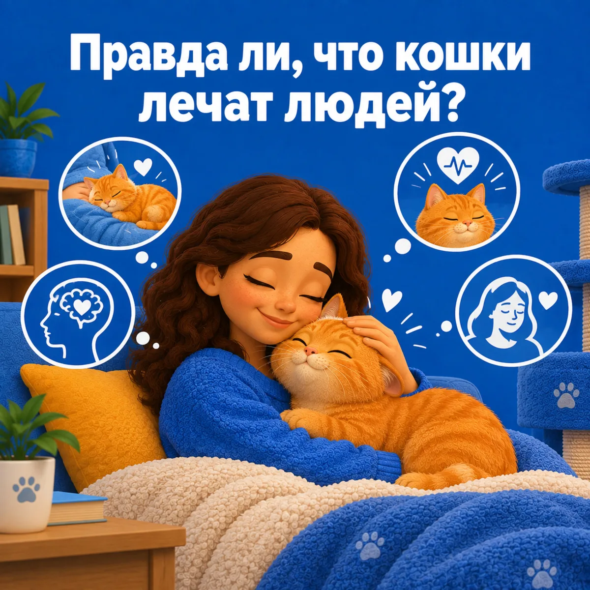 🐱 Правда ли, что кошки лечат людей?