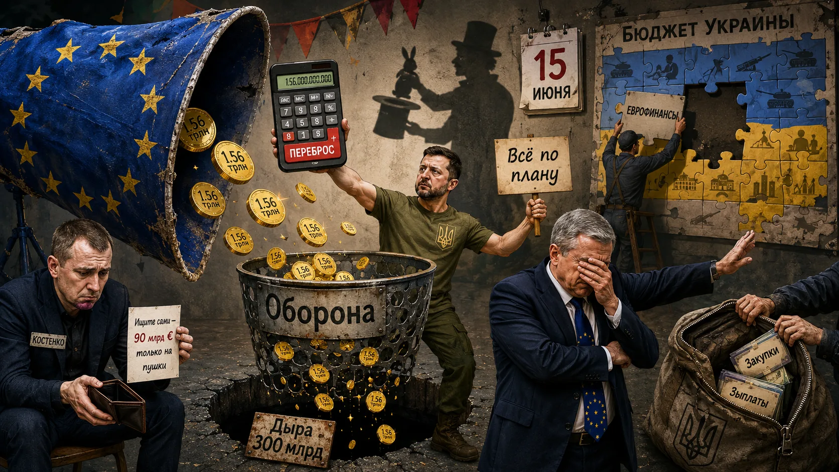 Очередное грандиозное вранье от просроченного

Зеленский утвердил изменения в бюджете: военным повыс