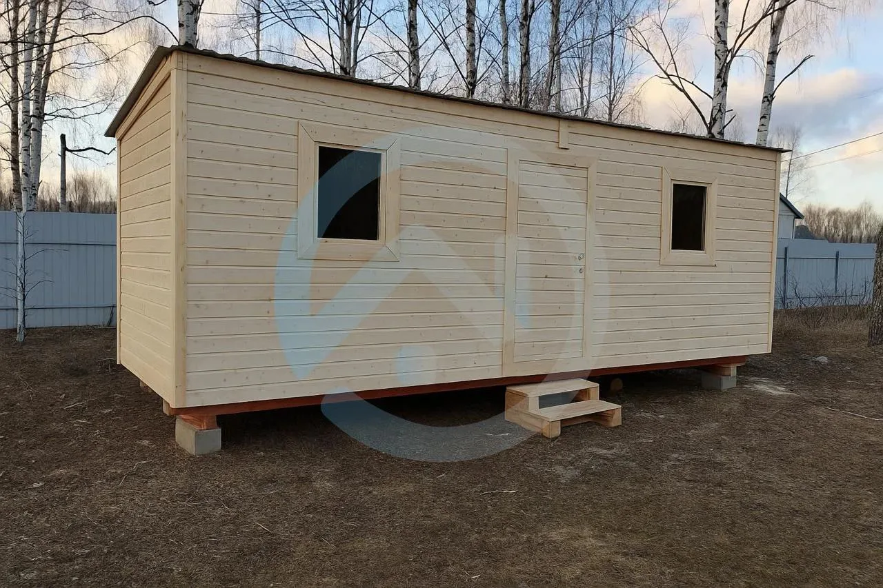 🏠 Деревянная бытовка — универсальное решение для дачи и участка