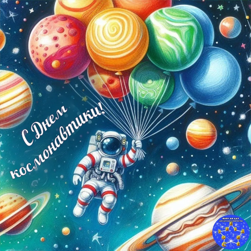 ✨ Сегодня, 12 апреля, отмечается день космонавитики! Наш дом детского творчества "Созве...