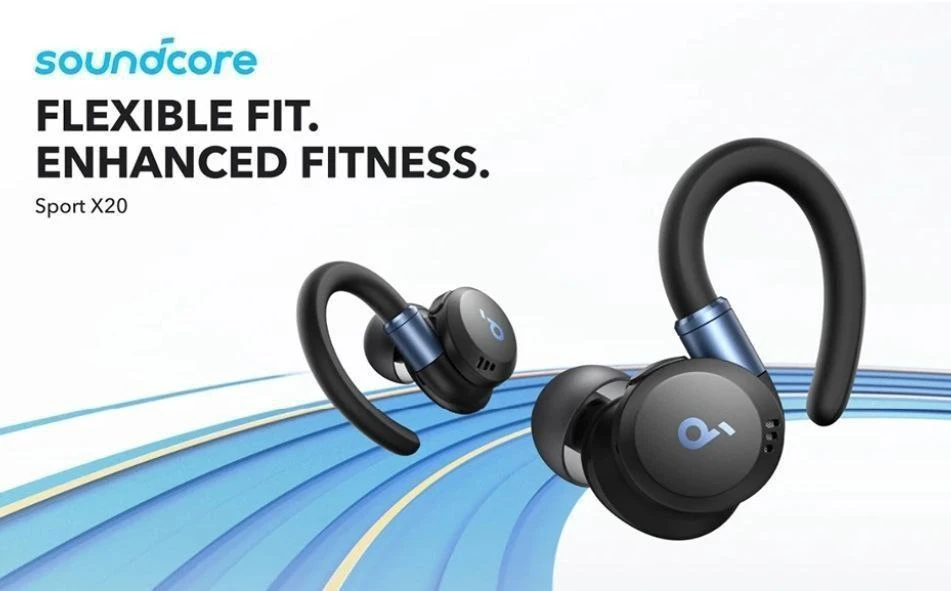 🎧 Беспроводные наушники Soundcore by Anker Sport X20 по скидке!

Оснащены регулируемыми заушниками,