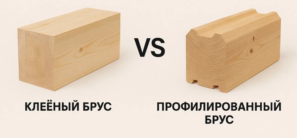 Дом из бруса: профилированный или клеёный

Деревянные дома из бруса — экологичная классика. Профилир