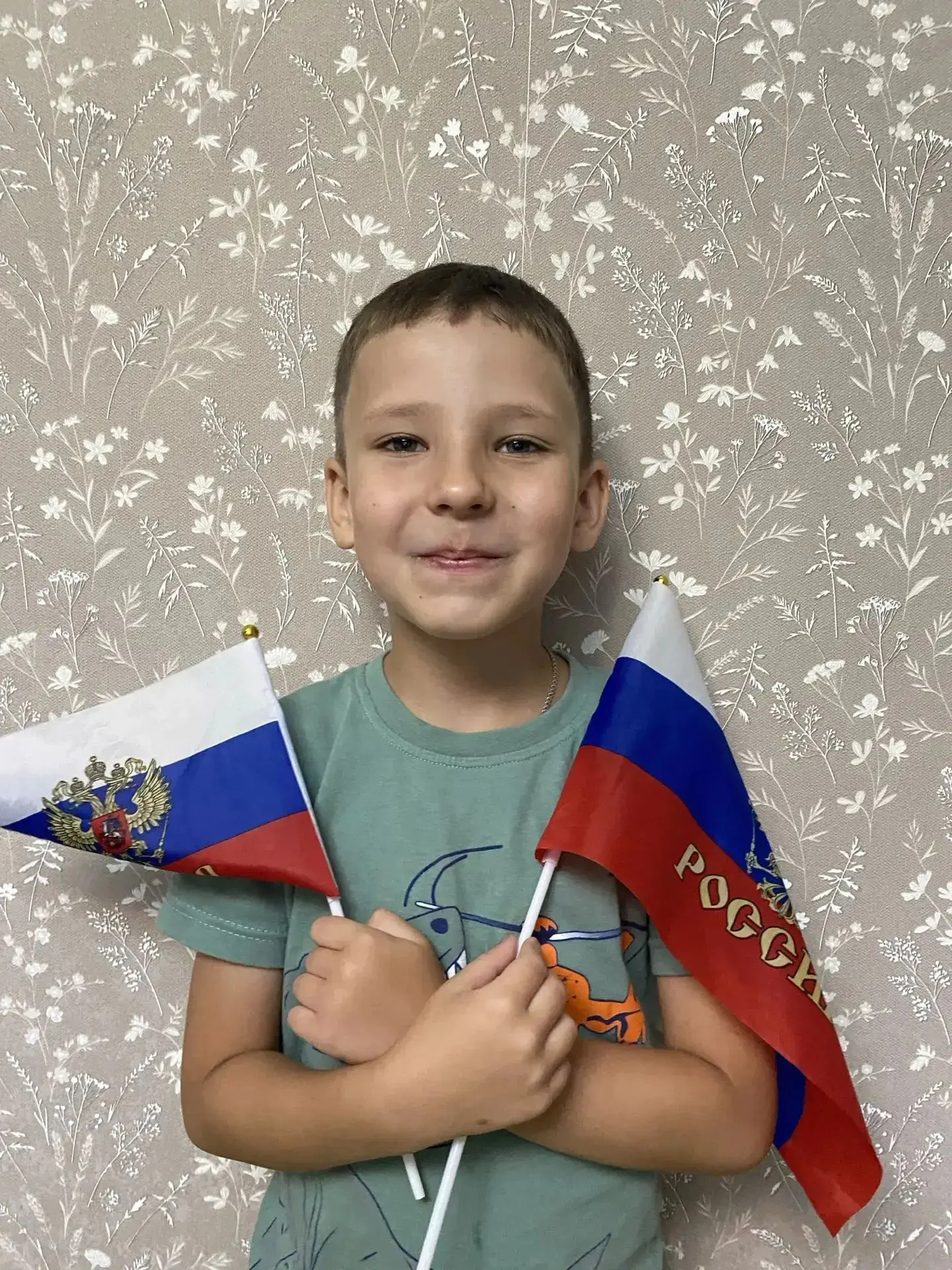 Воспитанник логопедической группы Карпенко Родион принял участие в акции "Российский тр...