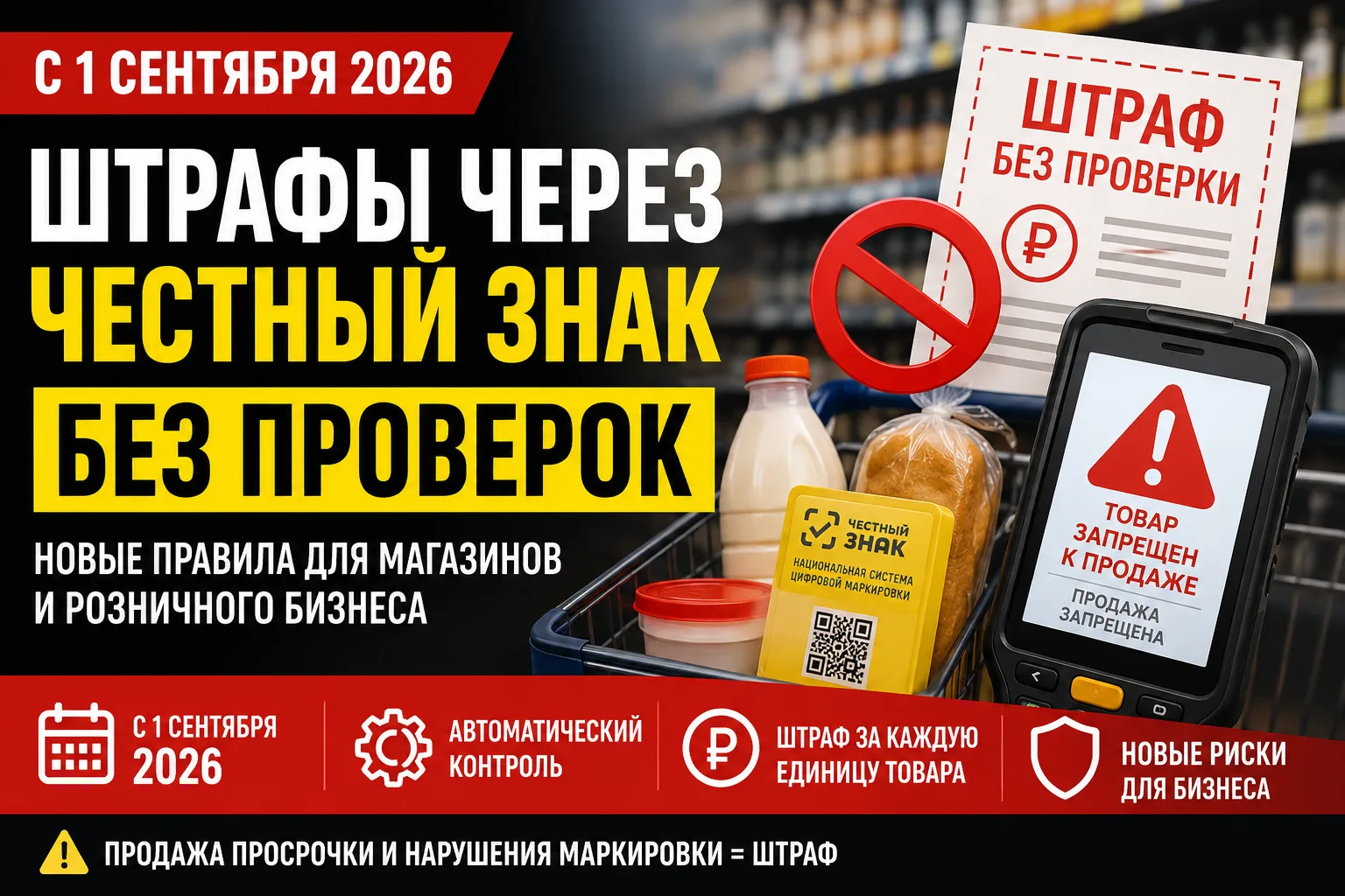 25 августа в 13:00 состоится онлайн-конференция на тему: «Маркировка и автоштрафы»