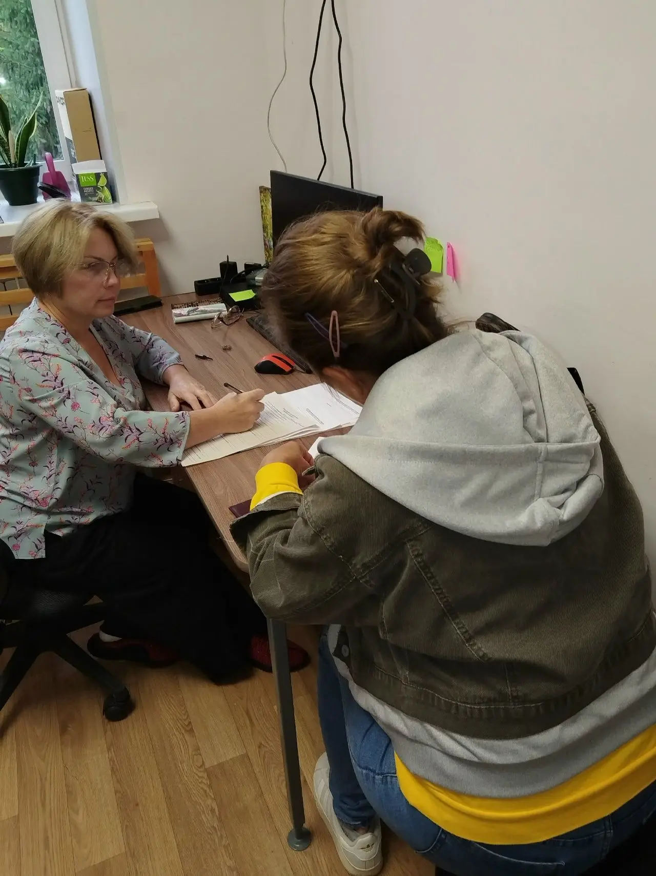 В Координационном центре Ядринского комплексного центра социального обслуживания продол...