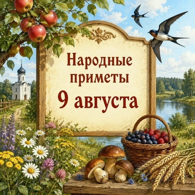 ‍ ()🌿 Народные приметы 9 августа — Пантелеймон Целитель 🌿