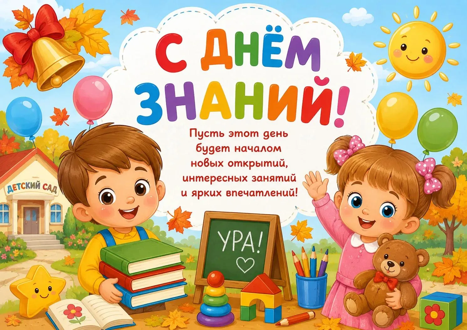 📚1 сентября 2026 года в ГБДОУ "Детский Сад № 100 Г.О. Мариуполь прошли мероприятия, по...