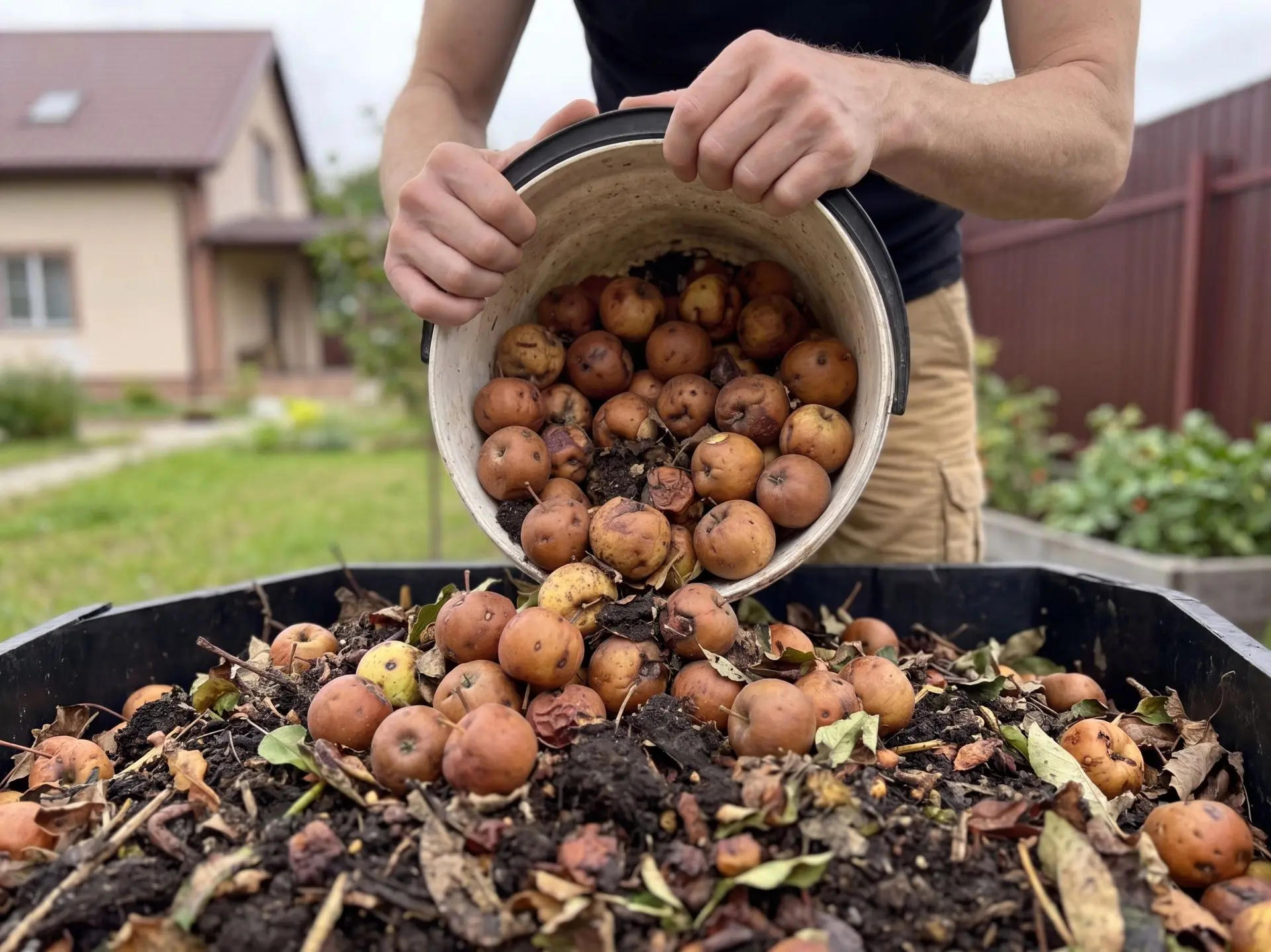 🍏🍂✨ «ЗОЛОТОЙ ПЕРЕРАБОТЧИК»: Что делать с горами падалицы под яблонями — два гениальны...