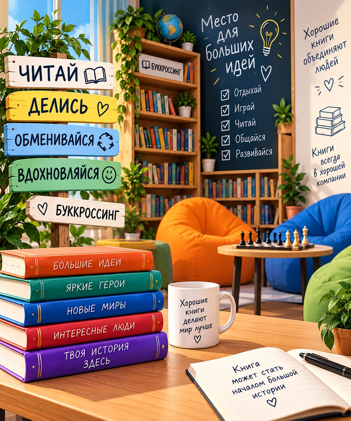 Книги ищут новых читателей!