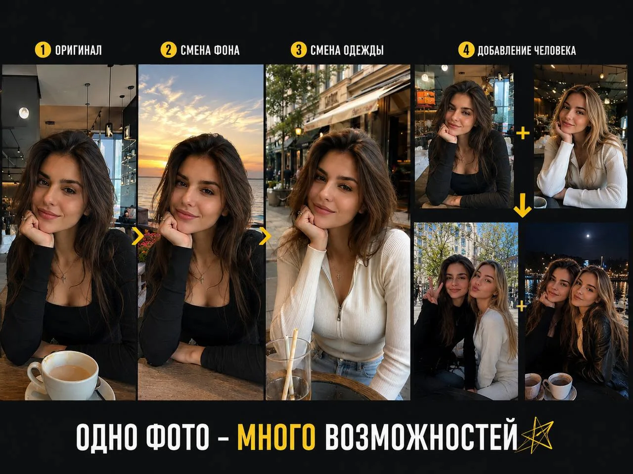 Редактируйте, генерируйте и творите ✨