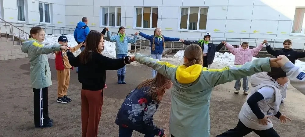 🎉 Третий день лагеря «Удача»: Играй, как вся Россия!🎉  Сегодня в школьном лагере дневного пребывания