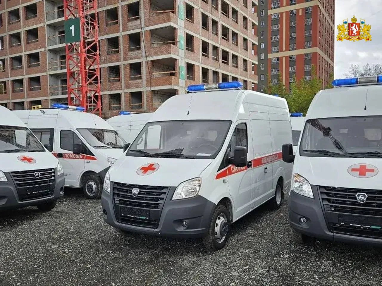 Автопарк региональной скорой помощи пополнился 15 автомобилями класса «В».