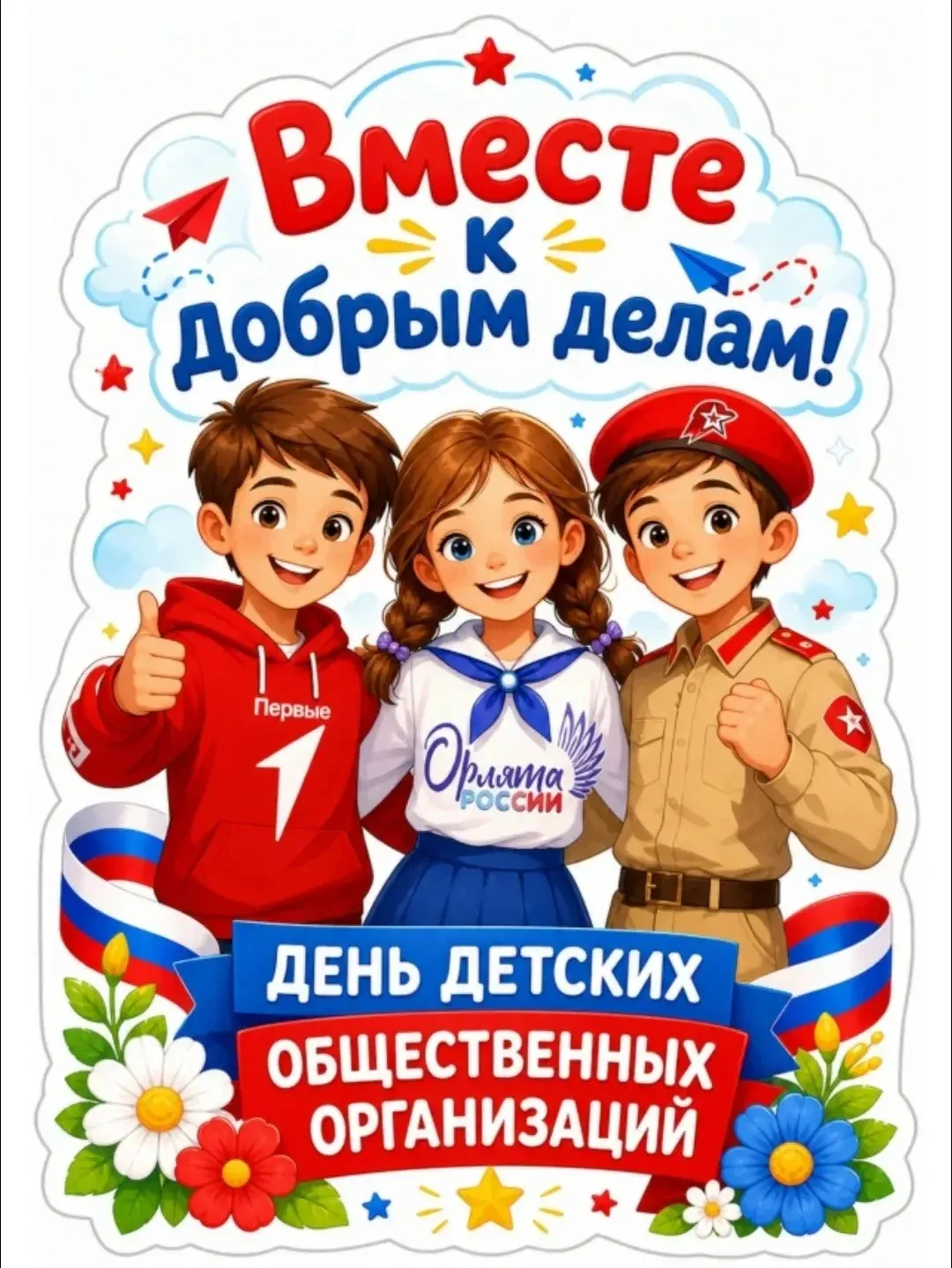 19 мая в нашем детском саду прошёл праздник — День детских общественных организаций.