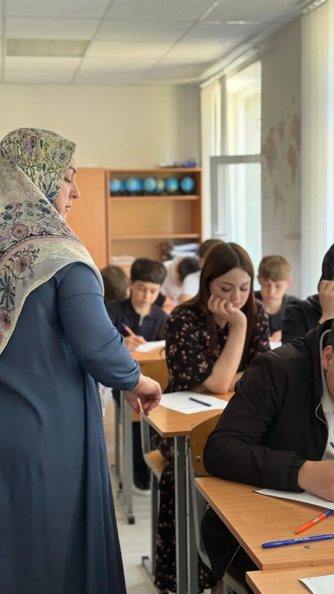 Проведение дополнительных занятий по подготовке к ОГЭ по математике в последний раз за день до экзам