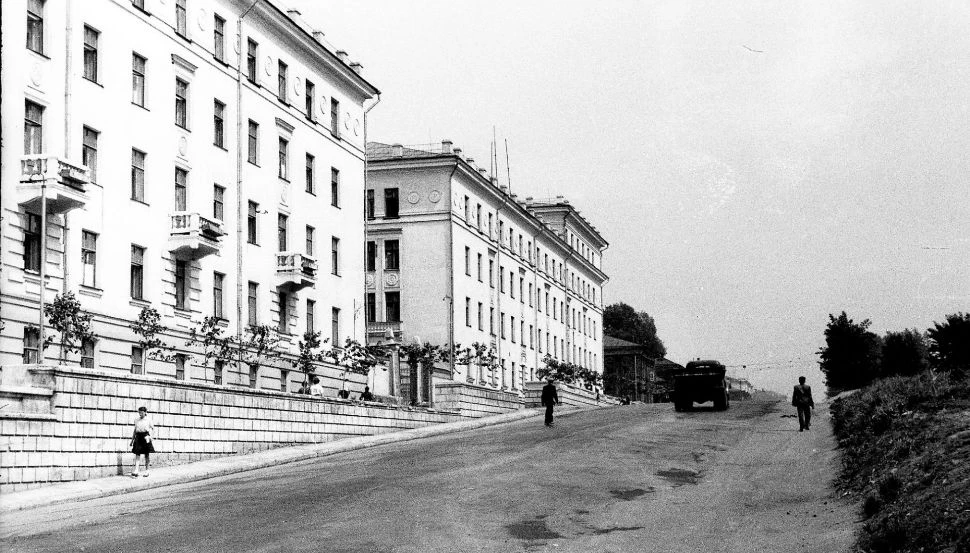 Общежития ТПИ на проспекте Кирова. 1950-е гг